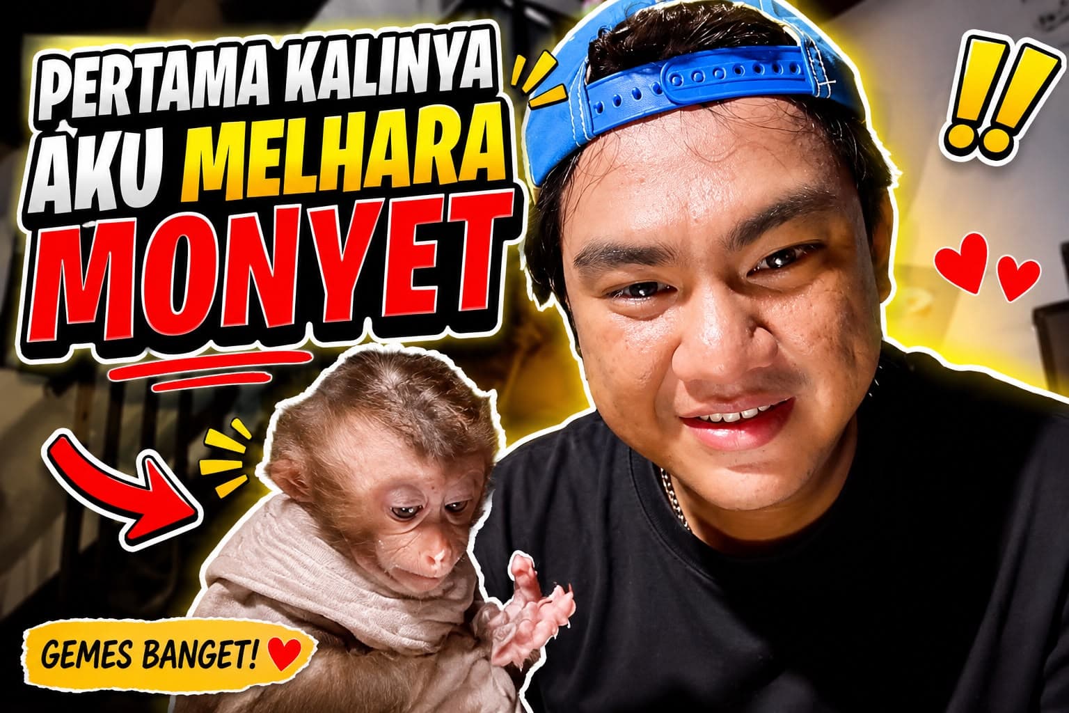 Agus Wahyu dan Baba Monkey